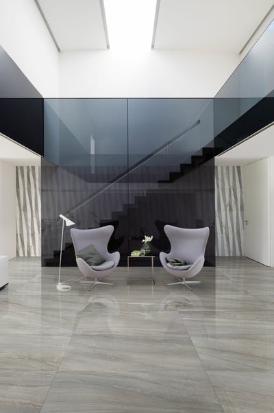 Marmo Travertino 24x48 Honed Marble Look Porcelain Tile