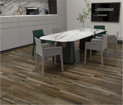 Meadow Forge Ancient Timber Lite 5mm Vinyl Flooring 7"x48"