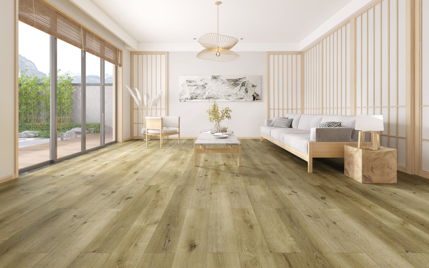 Meadow Forge Golden Valley Oak 5mm Vinyl Flooring 7"x48"