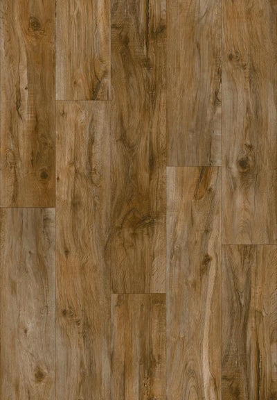 Meadow Forge Rustic Cabinwood 5mm Vinyl Flooring 7"x48"