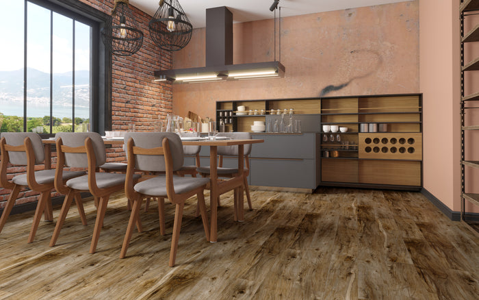 Meadow Forge Rustic Cabinwood 5mm Vinyl Flooring 7