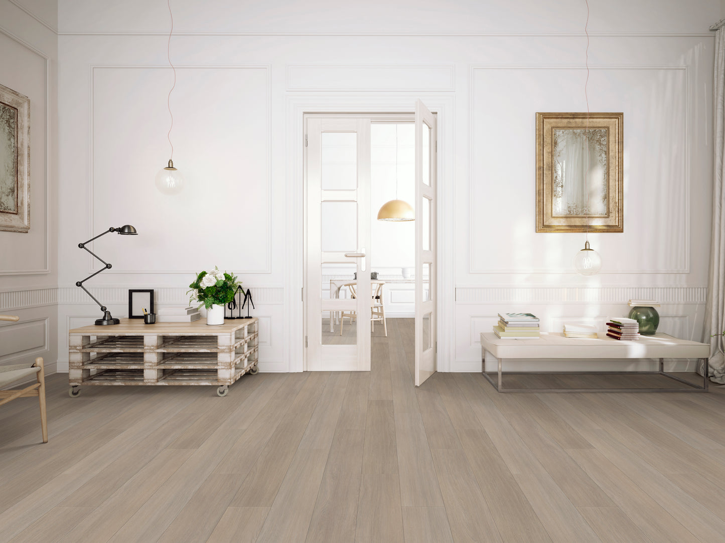 MetroScape Rue Atelier 2mm Vinyl Flooring 7"x48"