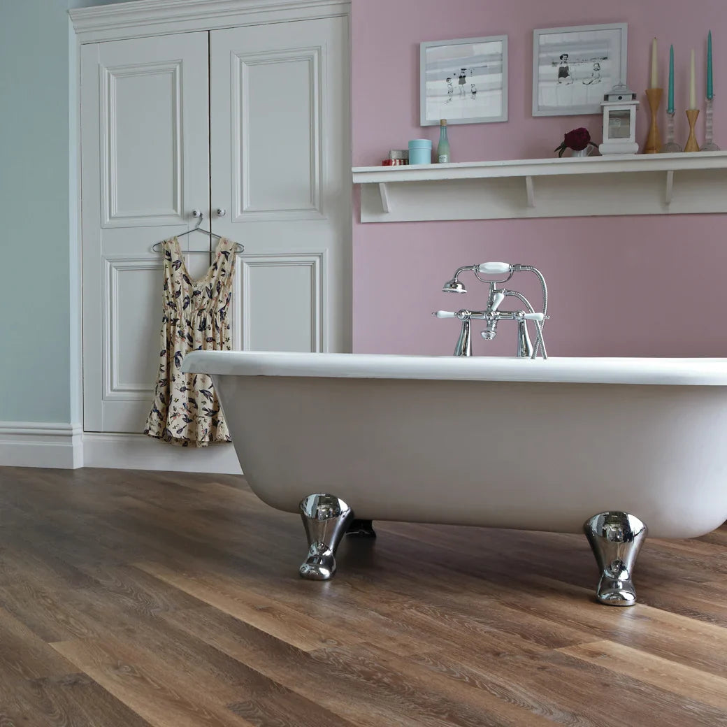 Karndean Rigid Core Mid Limed 9"x48" Luxury Vinyl Flooring