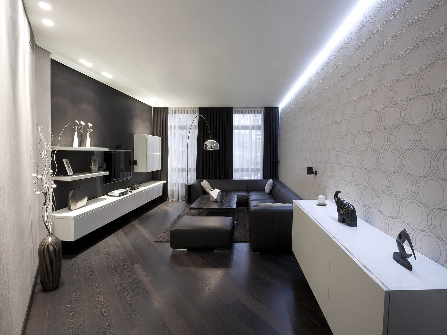 Pravada Mode Noir 7"x72"x13mm Engineered Hardwood Flooring