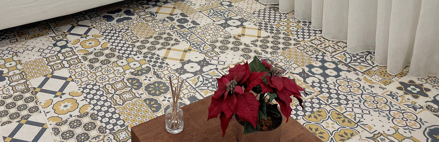 Opus Floors Naturcork Mosaic1 24"x36"x8mm Cork Flooring
