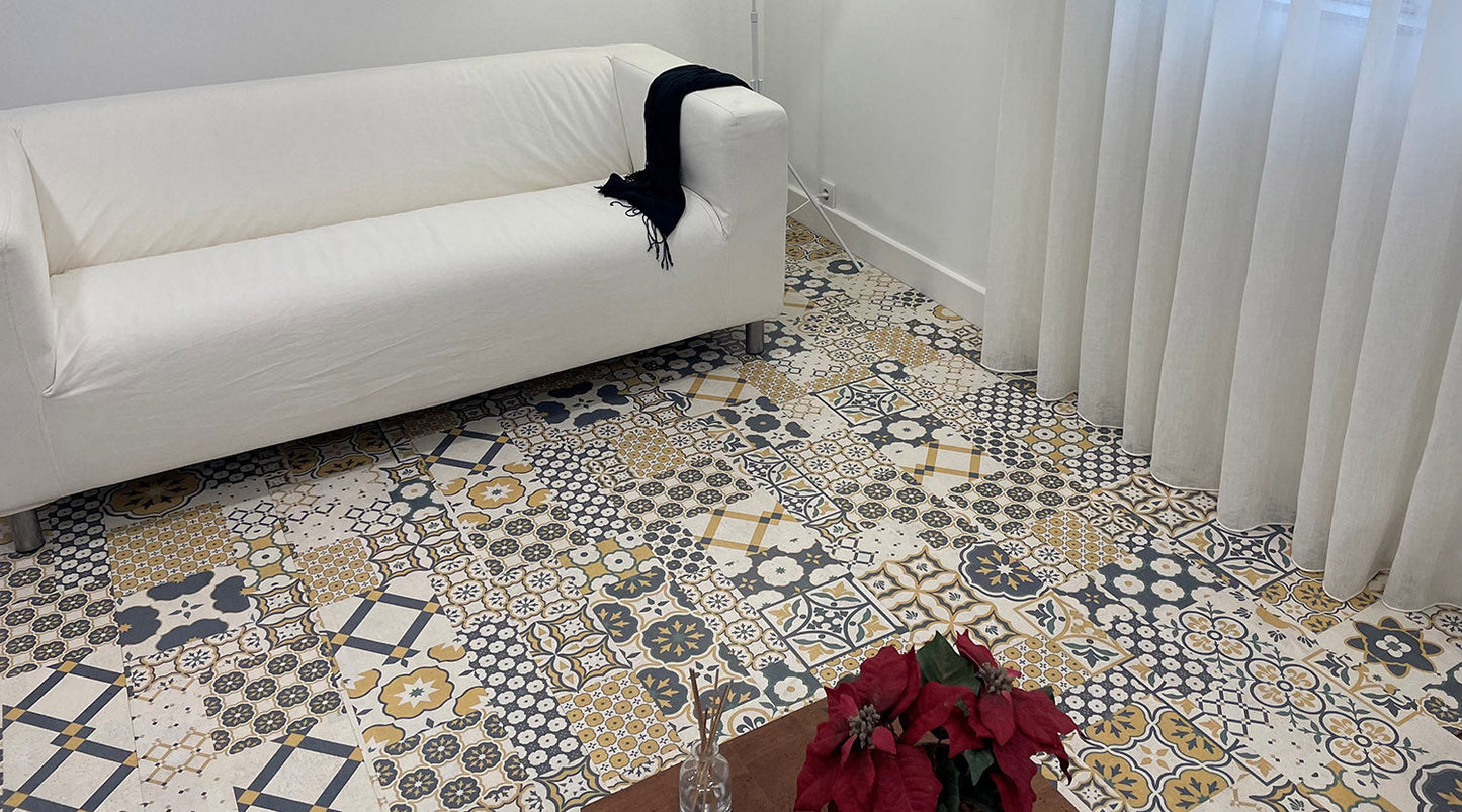 Opus Floors Naturcork Mosaic1 24"x36"x8mm Cork Flooring