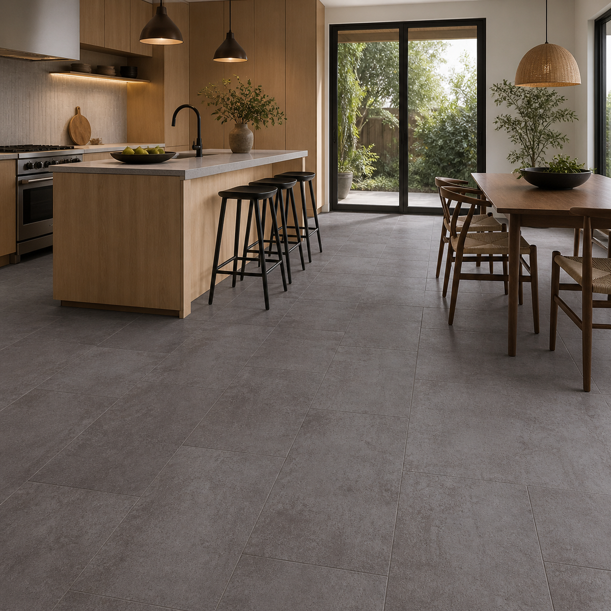 New Factory Antracite Matte 12"x24" Porcelain Tile