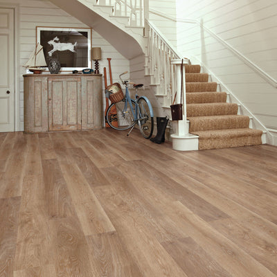 Karndean Rigid Core Pale Limed 9"x48" Luxury Vinyl Flooring