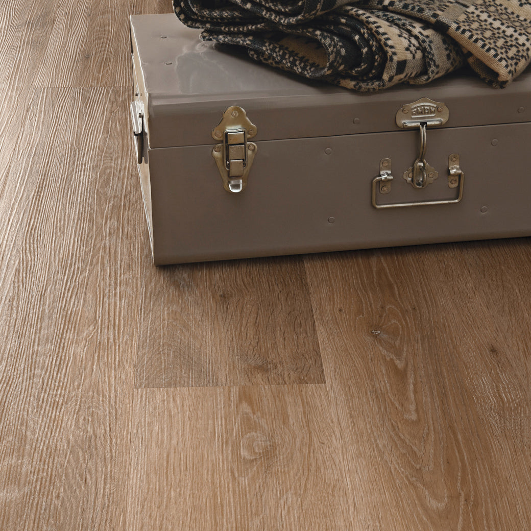 Karndean Rigid Core Pale Limed 9"x48" Luxury Vinyl Flooring