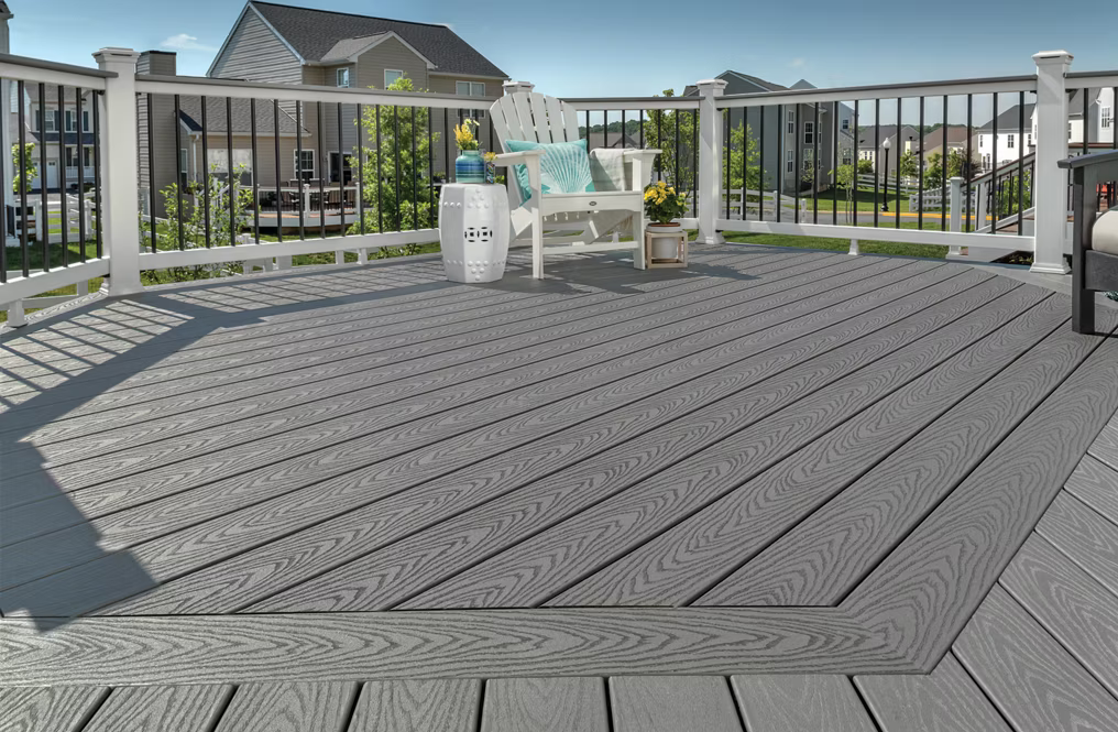 Trex Select Pebble Grey 1"x8"x12 ft. Fascia
