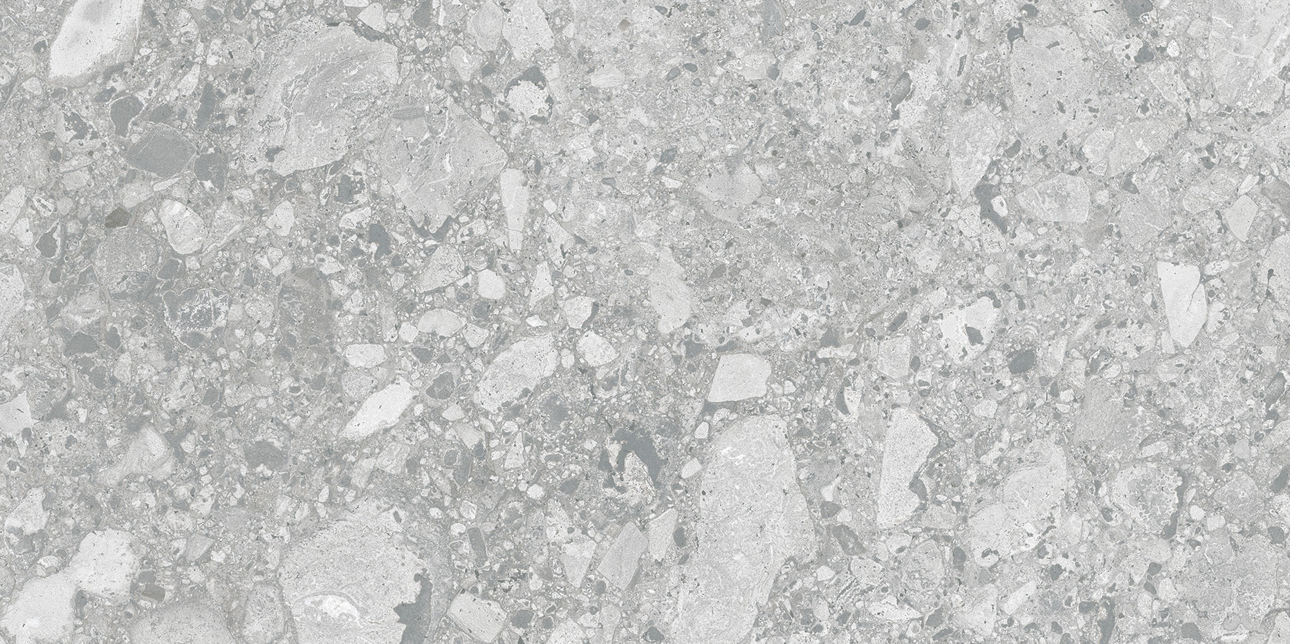Pedregal Silver 12x24 Matte Finish Terrazzo Tile Porcelain