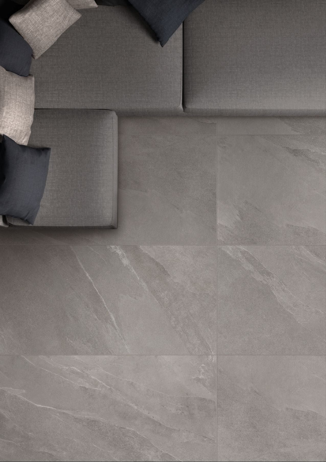Planet Grigio 12x24 Matte Finish Slate Look Porcelain Tile