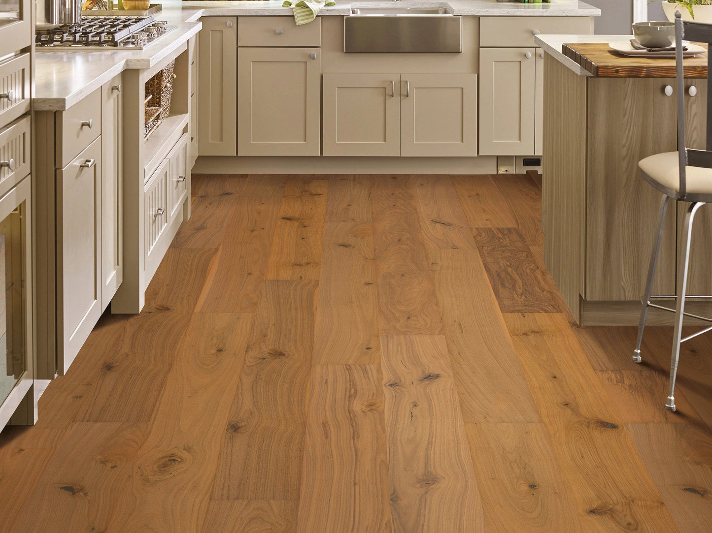 Shaw Floors Exquisite Regency Walnut 8"x72" Hardwood Flooring