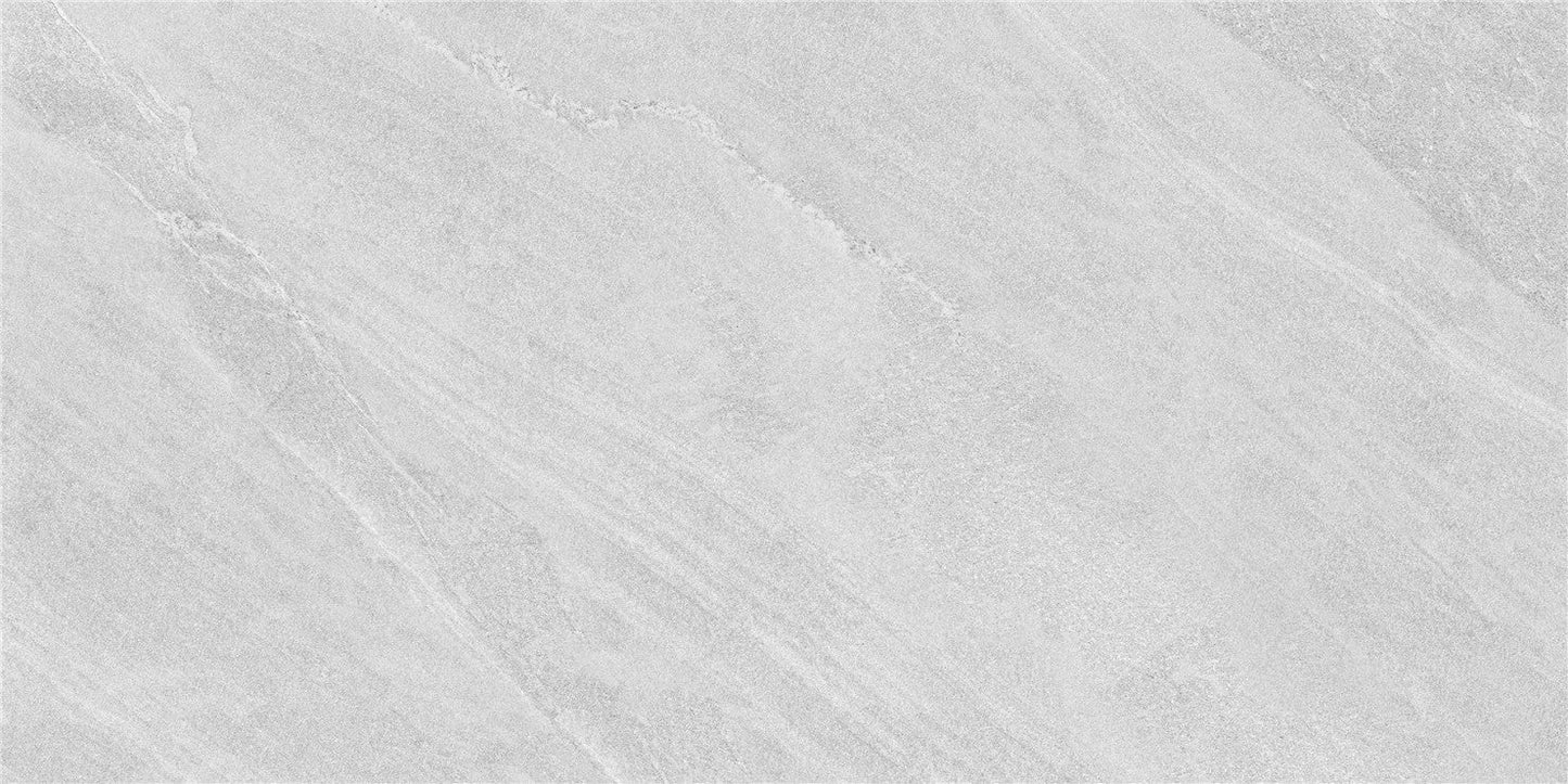 Limestone Light Grey 24"x48" Matte Finish Porcelain Tile