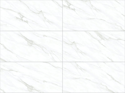 Royal Calacatta 24x48 Matte Marble Look Porcelain Tile