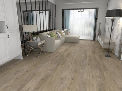 HTBC Craftsman Sandcove 7"x48"x12mm Laminate Flooring