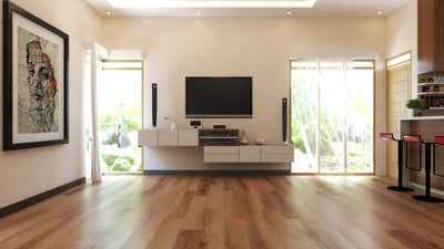 Infinity Floor Glacier 6.5mm SPC LVP Flooring 7"x48"