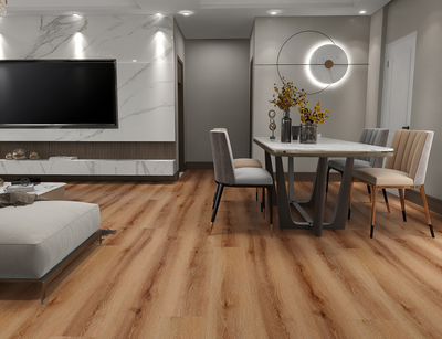 Infinity Floor Glacier 6.5mm SPC LVP Flooring 7"x48"