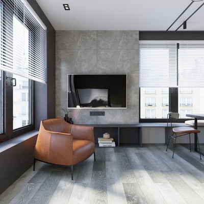 Infinity Floor Slate 6.5mm SPC LVP Flooring 7"x48"