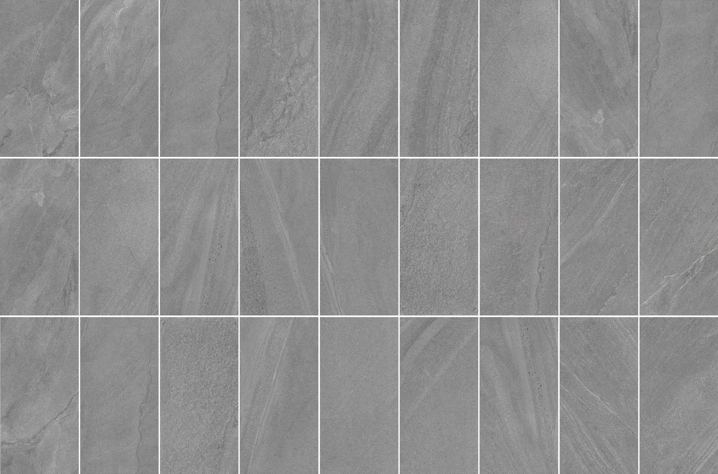 Limestone Dark Grey 12x24 Matte Finish Slate Look Porcelain