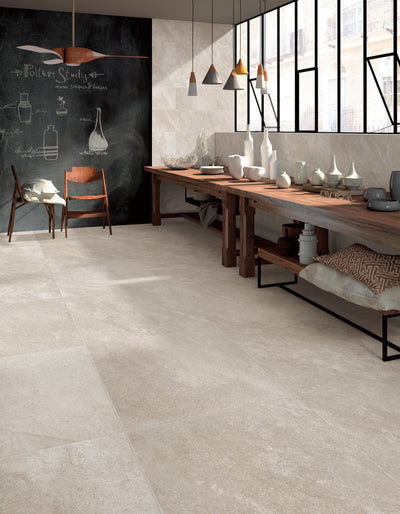 Shadestone Ivory 24"x24" Matte Porcelain Tile