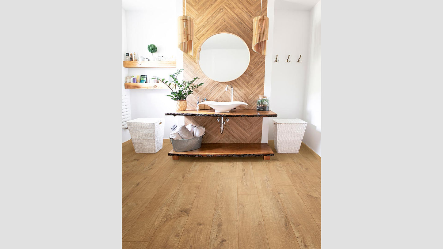 Eurostyle Sherwood Oak 7"x50"x10mm Laminate Flooring