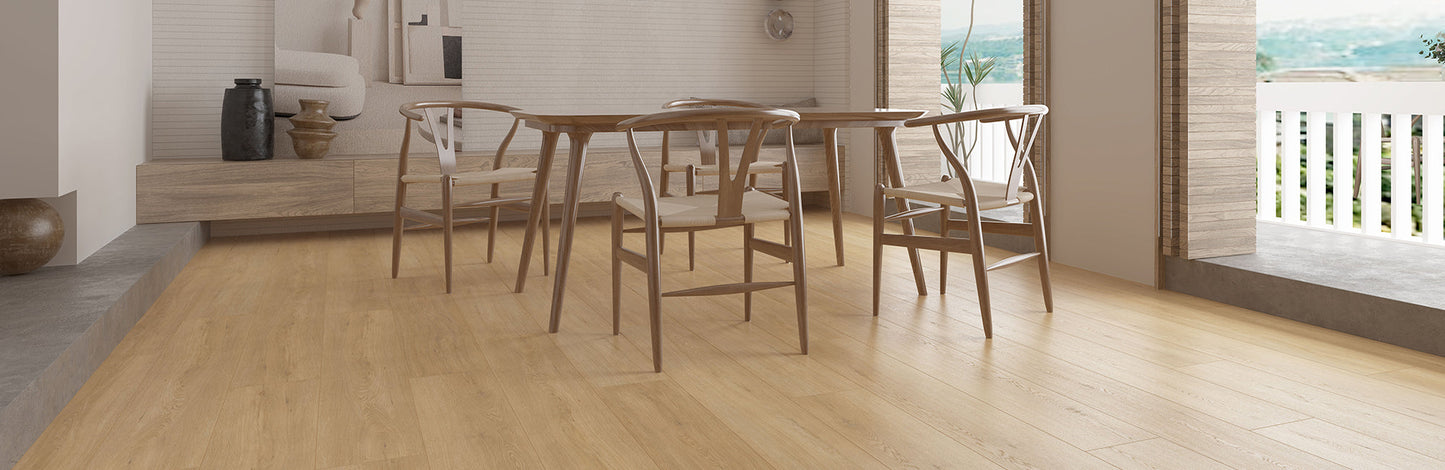 Opus Floors Shipton Oak 9"x60"x12mm Laminate Flooring