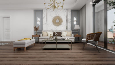 HTBC Eco Floor Sienna 7"x48"x8mm Laminate Flooring