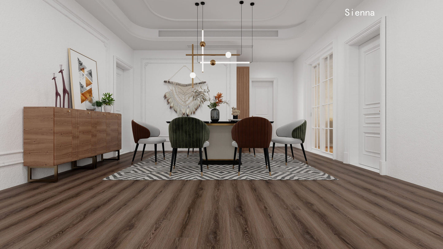 HTBC Eco Floor Sienna 7"x48"x8mm Laminate Flooring