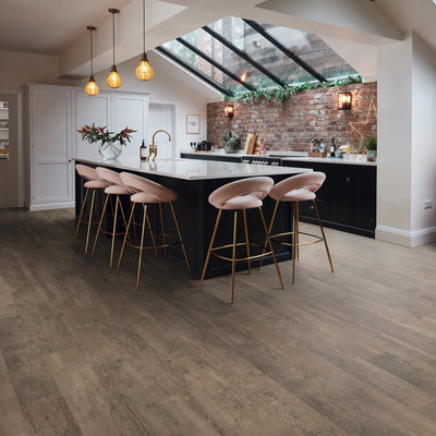 Karndean Rigid Core Smoked Cedar 7"x48"x4.5mm Vinyl Flooring