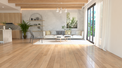 Infinity Floor Brindle 7mm SPC LVP Flooring 9"x60"