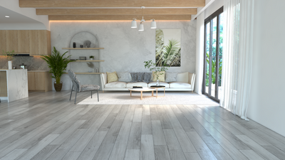 Infinity Floor Hazelwood 7mm SPC LVP Flooring 9"x60"