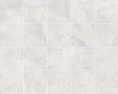 Stone Valley White 24x24 Matte Finish Porcelain Tile