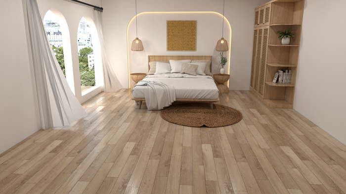 Studio Alpine Chestnut 7mm SPC Luxury Vinyl Flooring 9