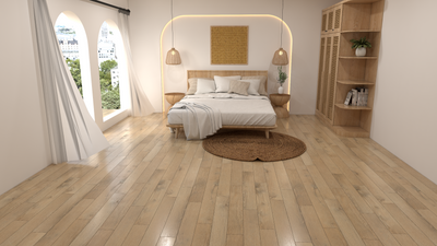 Studio Sandy Pine 7mm SPC Luxury Vinyl Flooring 9"x60"