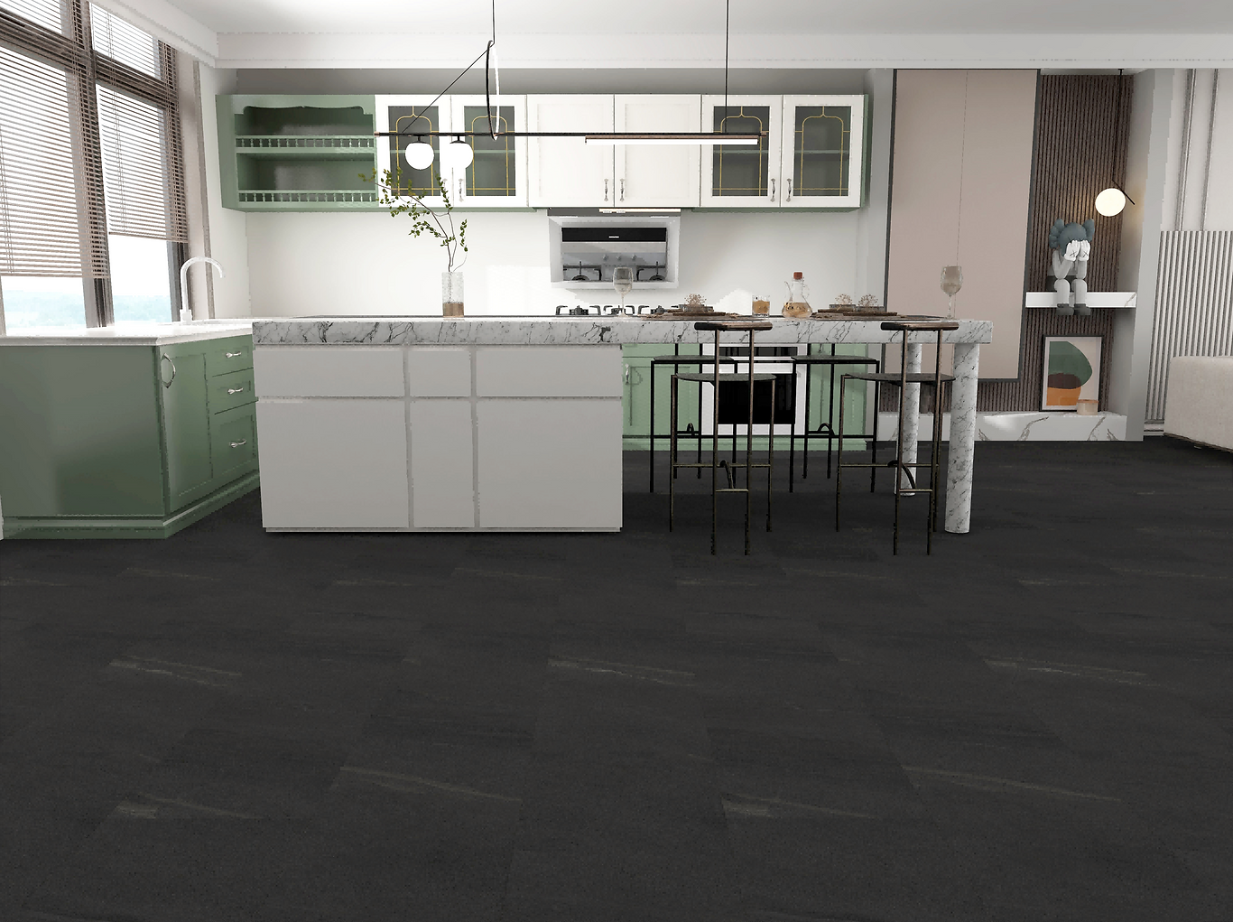 Harbinger Craftsman Tanzania 16"x32" Luxury Vinyl Flooring