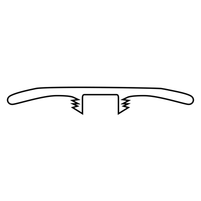 Tarkett ProGen West Oak Natural Vinyl T-Molding 94"