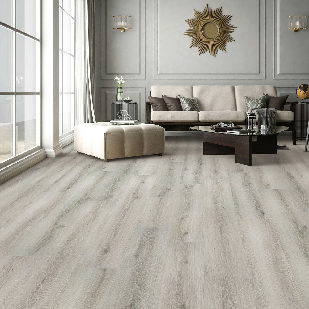 Next Floor Stonecast Taupe Oak 9"x72" Luxury Vinyl Flooring