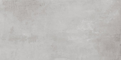 Teba Silver 24"x48" Matte Concrete Porcelain Tile