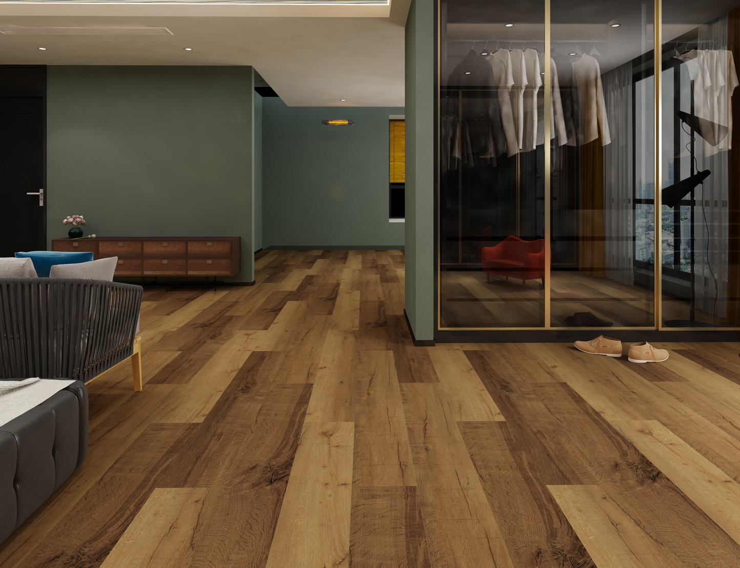 Infinity Floor Flora 5.5mm SPC LVP Flooring 7"x48"