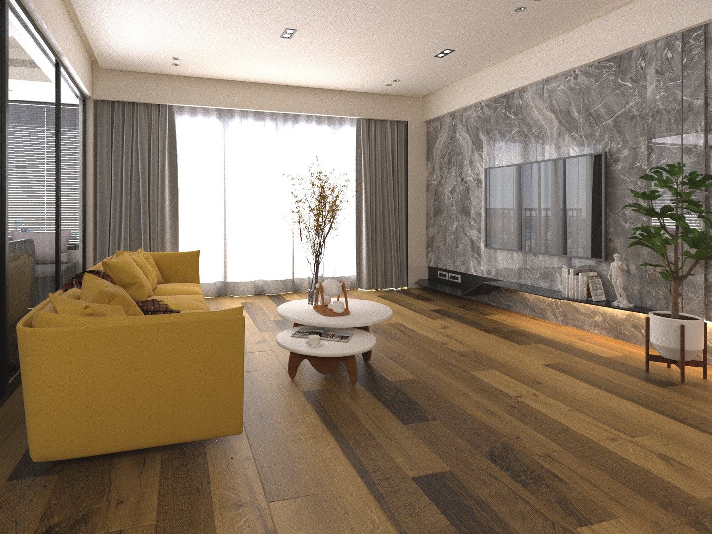 Infinity Floor Flora 5.5mm SPC LVP Flooring 7"x48"