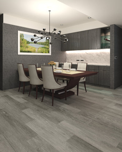 Infinity Floor Ivory 5.5mm SPC LVP Flooring 7"x48"
