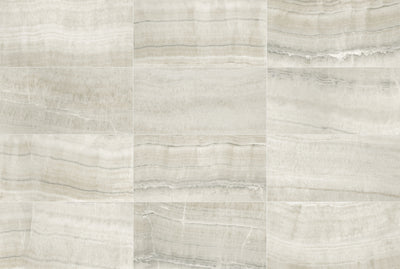 Tivoli Perla 24x48 Matte Vein Cut Porcelain Travertine Tile