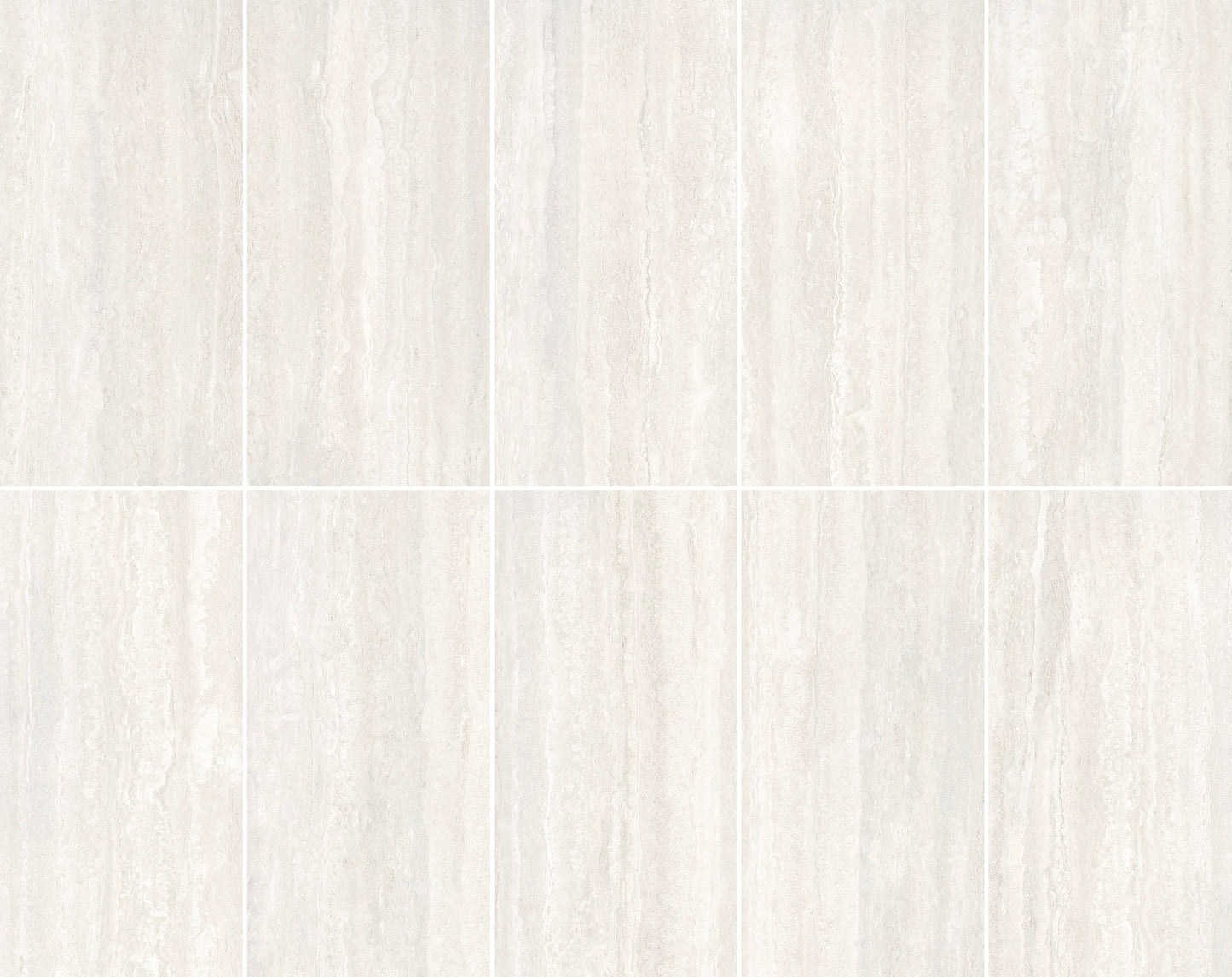 Traverland Off White 12x24 Matte Porcelain Travertine