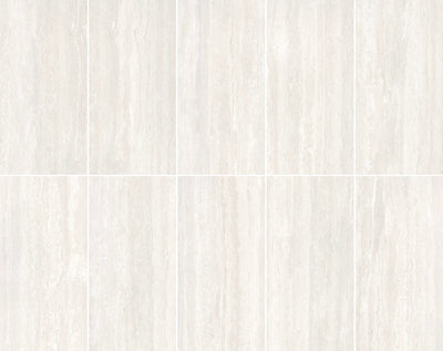 Traverland Off White 12x24 Matte Porcelain Travertine