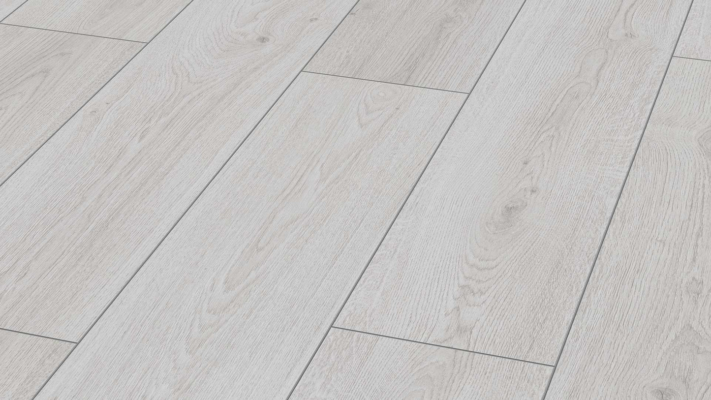 Eurostyle Trend Oak White 7"x54"x8mm Laminate Flooring