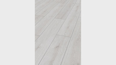 Eurostyle Trend Oak White 7"x54"x8mm Laminate Flooring