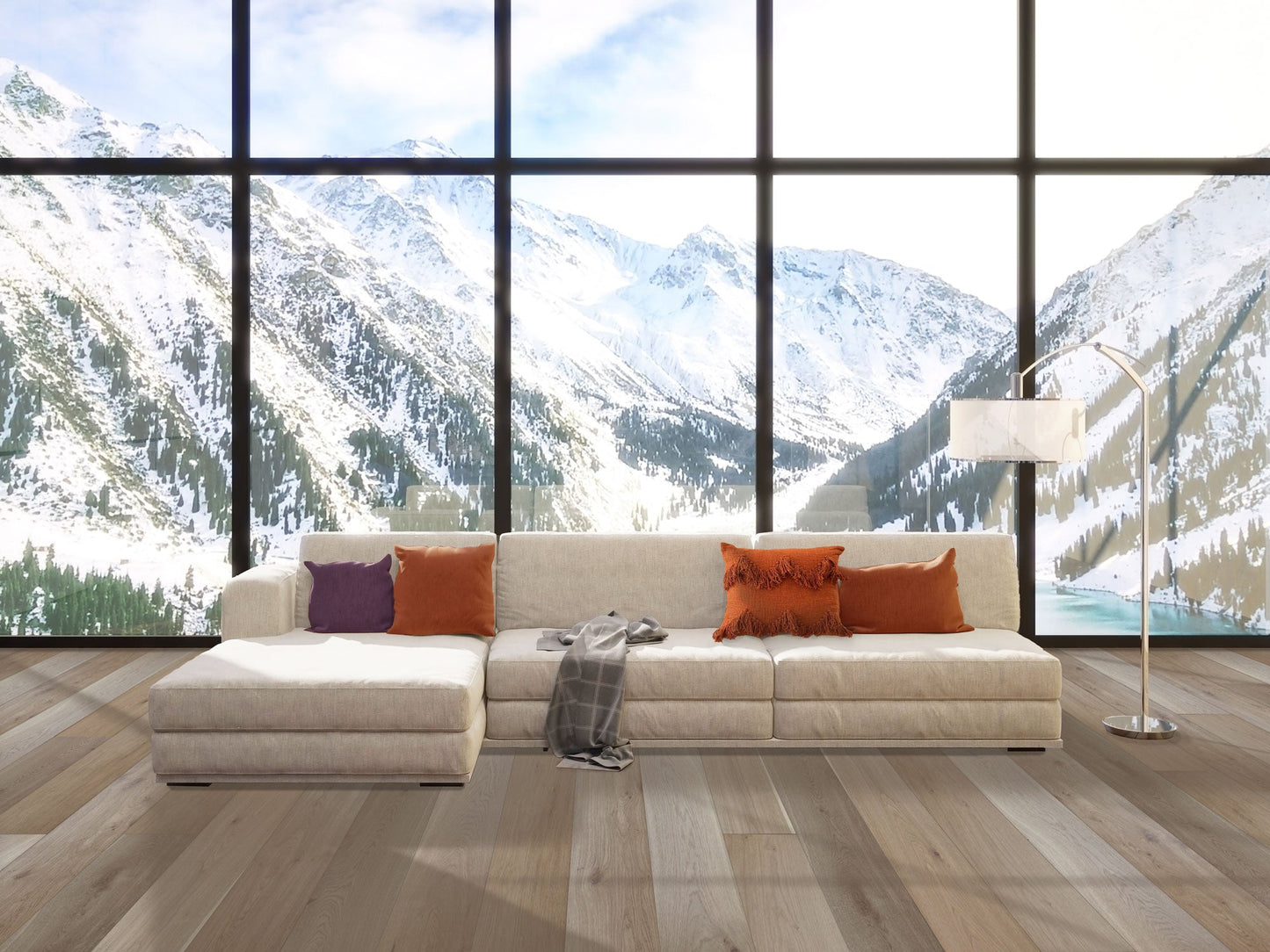 Pravada Van Goug 9"x87"x14mm Engineered Hardwood Flooring