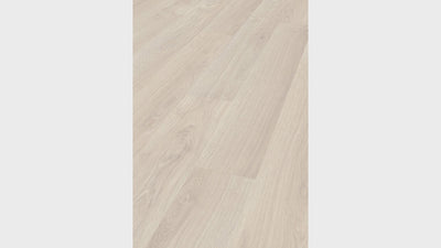 Eurostyle Waveless White 7"x54"x8mm Laminate Flooring