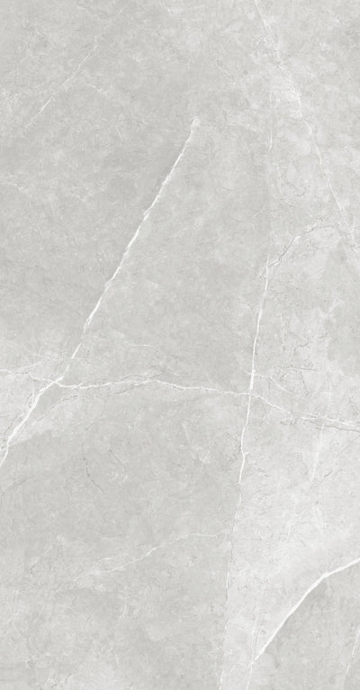 Vena White 24"x48" Polished Finish Porcelain Tile